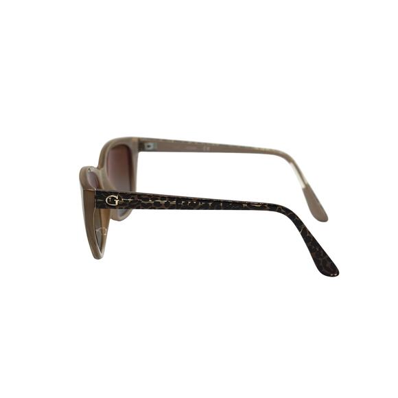 Guess GU7593 57F Beige Cat Eye Plastic Sunglasses Frame 54-18-145 - Picture 2 of 8